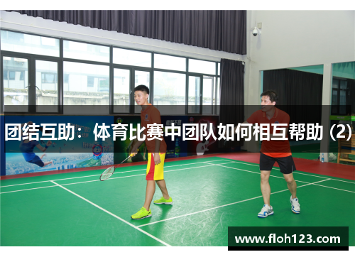 团结互助：体育比赛中团队如何相互帮助 (2)
